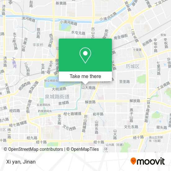 Xi yan map