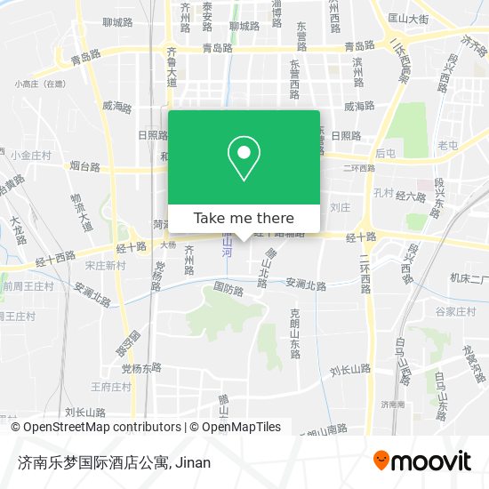 济南乐梦国际酒店公寓 map