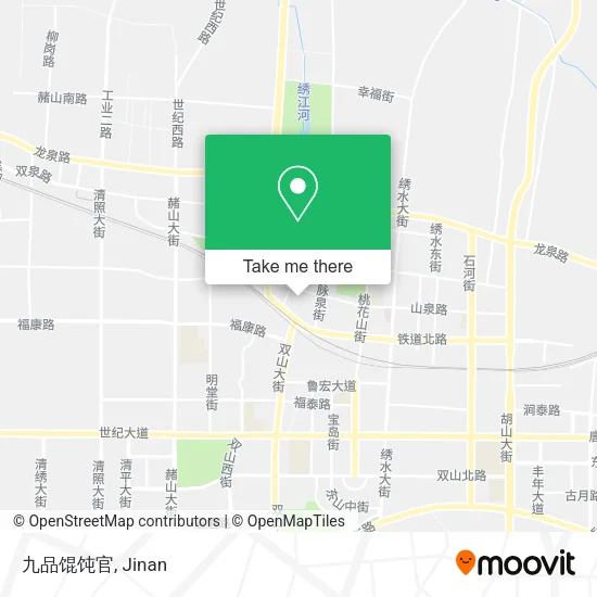 九品馄饨官 map