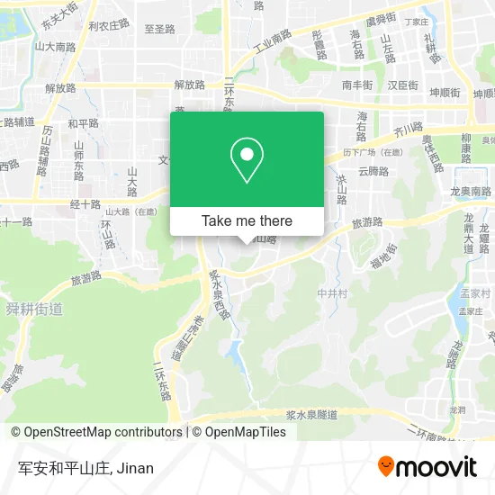 军安和平山庄 map