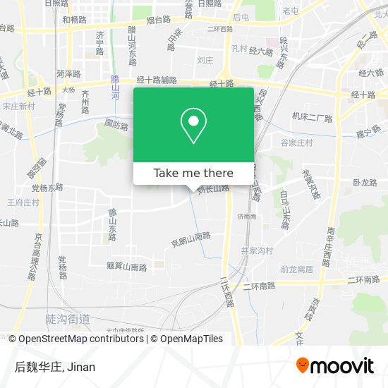 后魏华庄 map