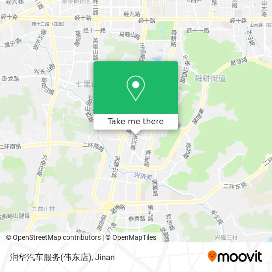 润华汽车服务(伟东店) map