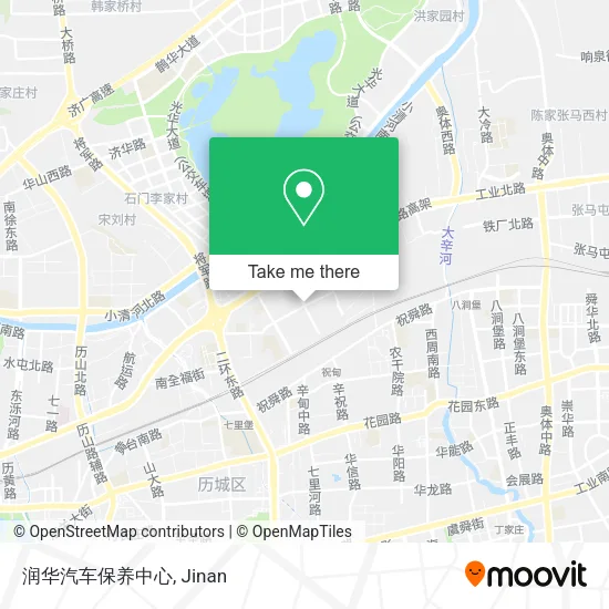 润华汽车保养中心 map