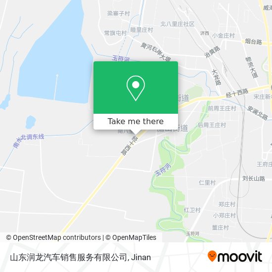山东润龙汽车销售服务有限公司 map