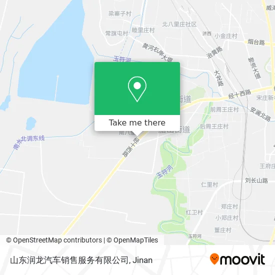 山东润龙汽车销售服务有限公司 map