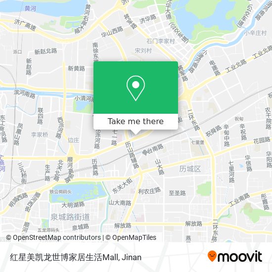 红星美凯龙世博家居生活Mall map