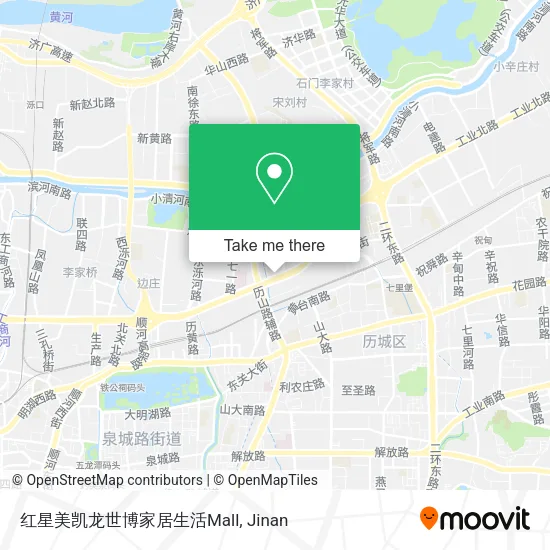 红星美凯龙世博家居生活Mall map