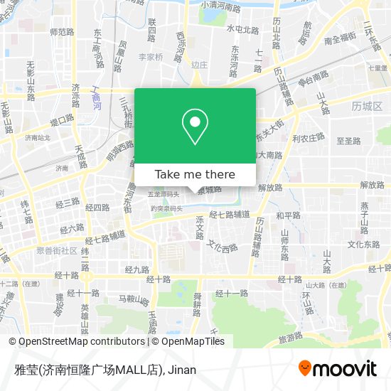 雅莹(济南恒隆广场MALL店) map