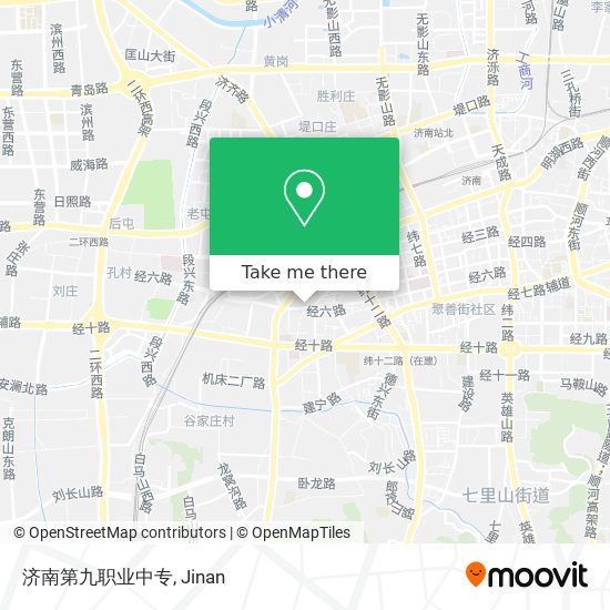 济南第九职业中专 map