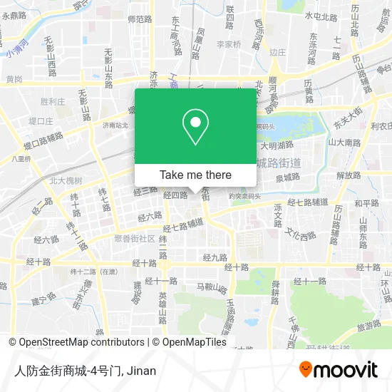人防金街商城-4号门 map