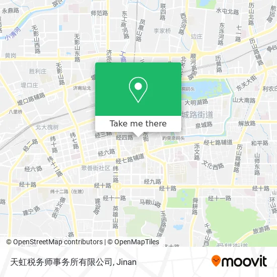 天虹税务师事务所有限公司 map