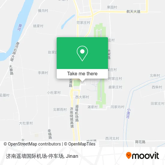 济南遥墙国际机场-停车场 map