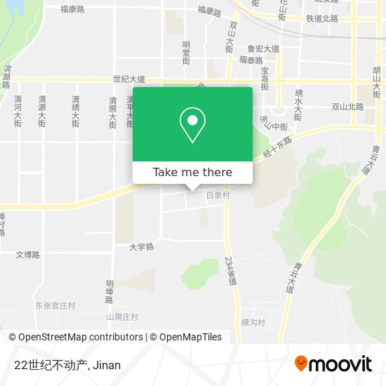 22世纪不动产 map