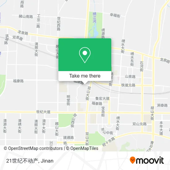 21世纪不动产 map