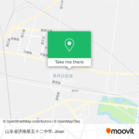 山东省济南第五十二中学 map