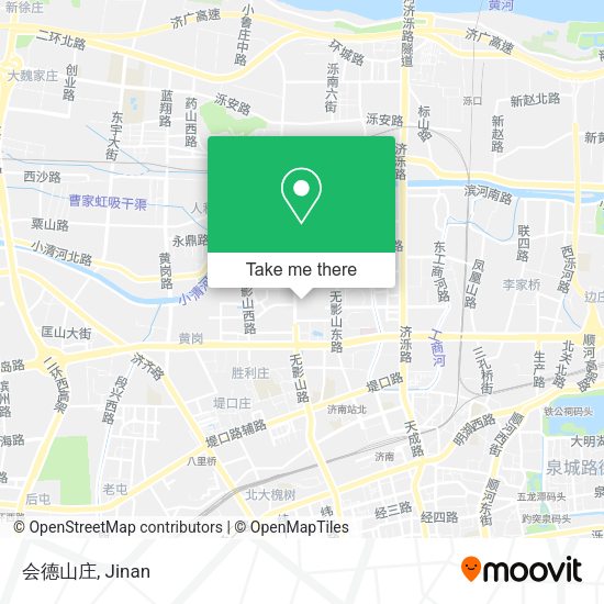 会德山庄 map