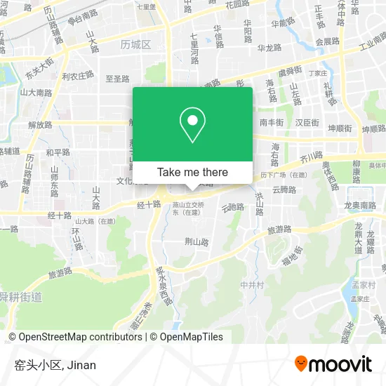 窑头小区 map