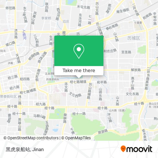 黑虎泉船站 map