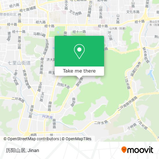 历阳山居 map