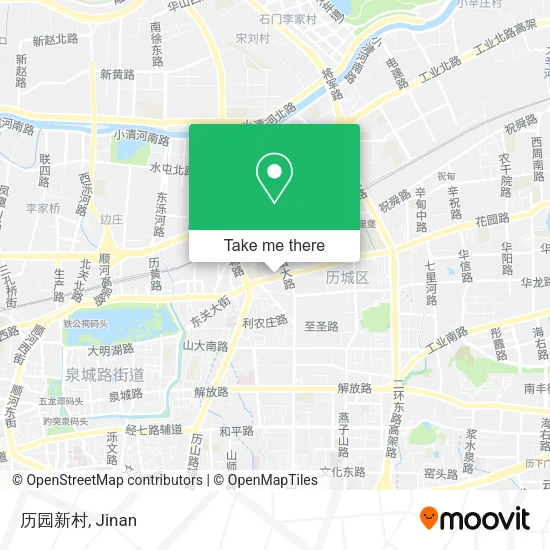 历园新村 map