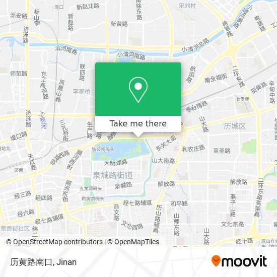 历黄路南口 map