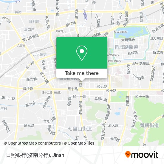 日照银行(济南分行) map