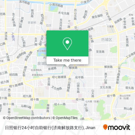 日照银行24小时自助银行(济南解放路支行) map