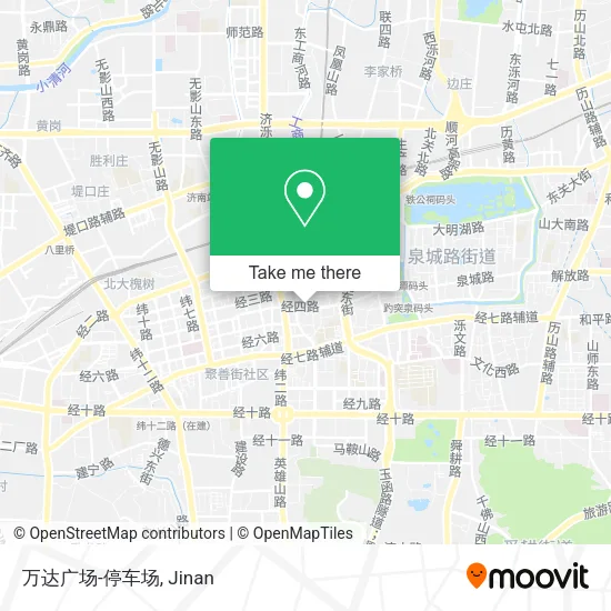 万达广场-停车场 map