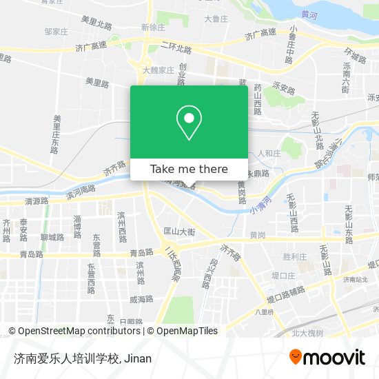 济南爱乐人培训学校 map