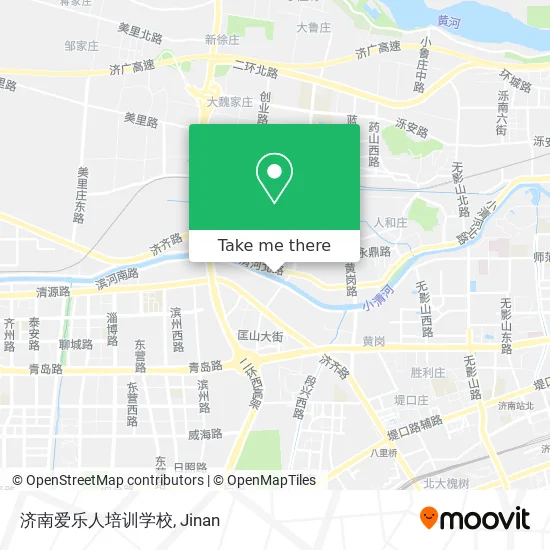 济南爱乐人培训学校 map
