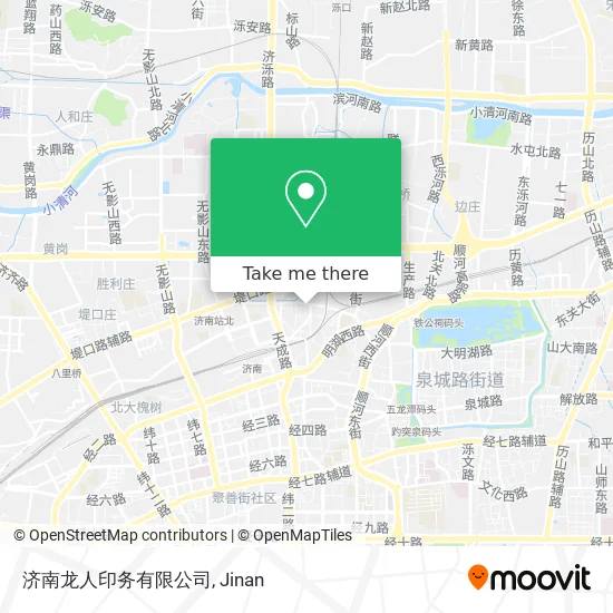 济南龙人印务有限公司 map