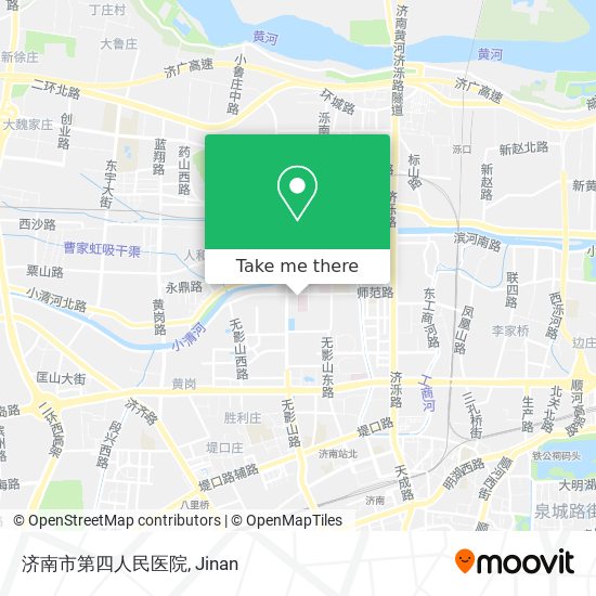 济南市第四人民医院 map