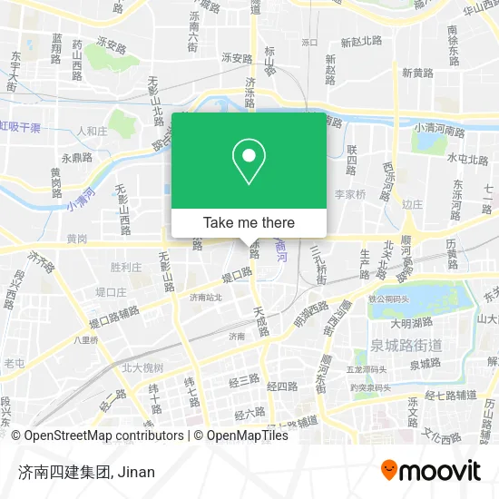 济南四建集团 map