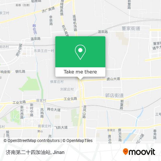 济南第二十四加油站 map