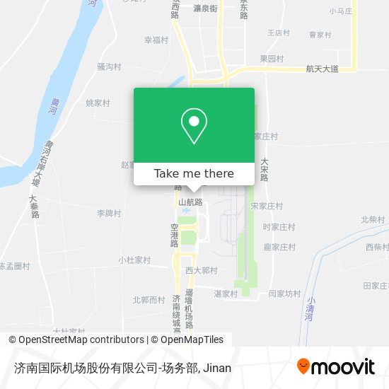 济南国际机场股份有限公司-场务部 map