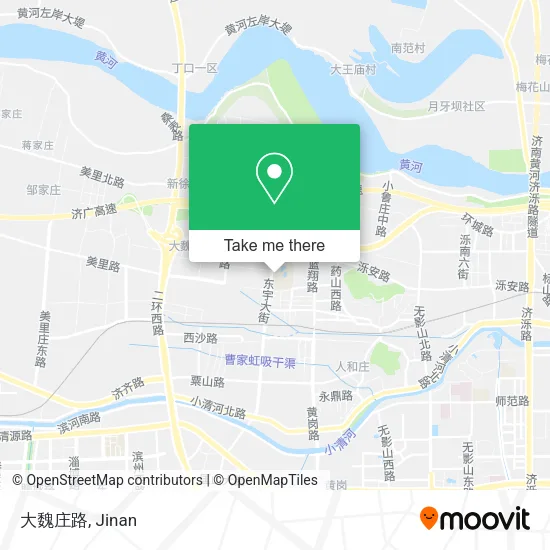 大魏庄路 map