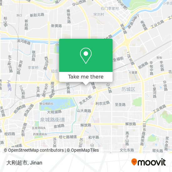 大刚超市 map