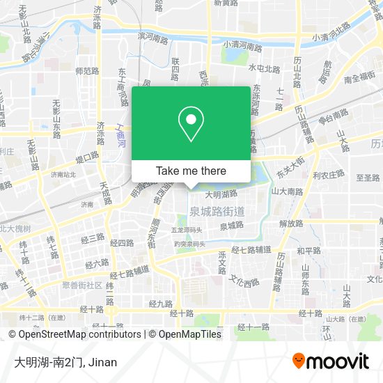 大明湖-南2门 map