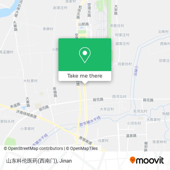 山东科伦医药(西南门) map
