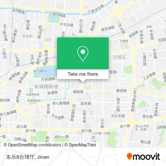 东乐8台球厅 map