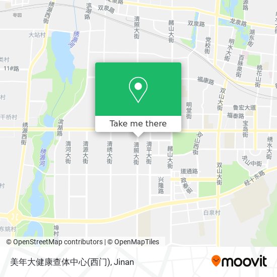 美年大健康查体中心(西门) map