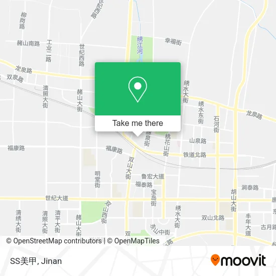 SS美甲 map