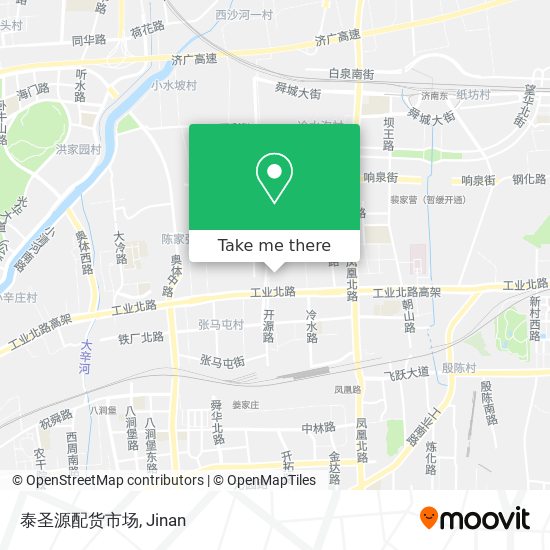 泰圣源配货市场 map
