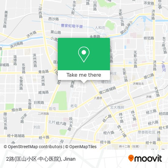 2路(匡山小区-中心医院) map