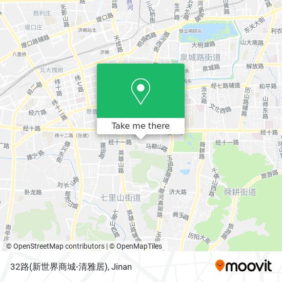 32路(新世界商城-清雅居) map