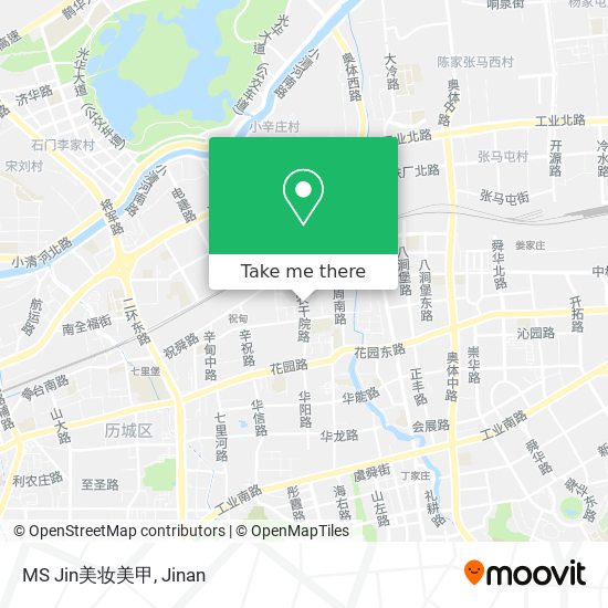 MS Jin美妆美甲 map