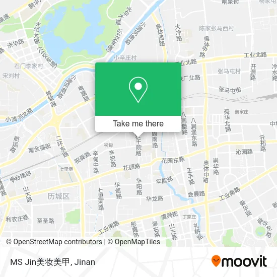 MS Jin美妆美甲 map