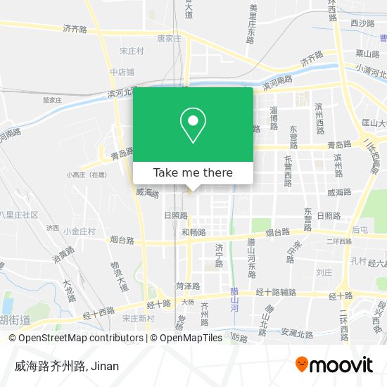 威海路齐州路 map