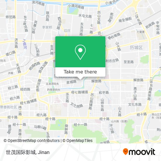 世茂国际影城 map