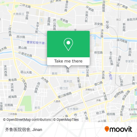 齐鲁医院宿舍 map